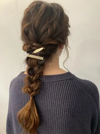 ヘアアレンジ 舘谷 愛莉のヘアスタイル