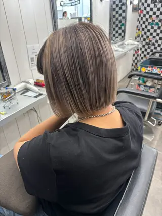 ショート カラー 永野 瑛大のヘアスタイル