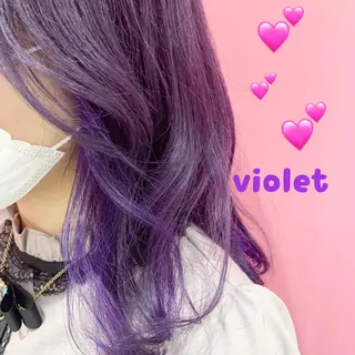 ミディアム カラー 新宿駅近♡個室 ♡関口三都季🌜のヘアスタイル