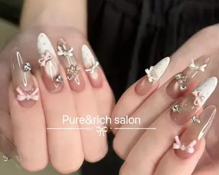 ネイル Pure&Rich Nailのネイルデザイン