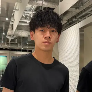 ショート パーマ メンズ お悩み×垢抜け特化 KAYA/渋谷のヘアスタイル