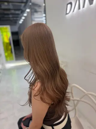 ロング カラー ヘアアレンジ 透明感カラー🎀艶髪 Anju/渋谷🎀のヘアスタイル