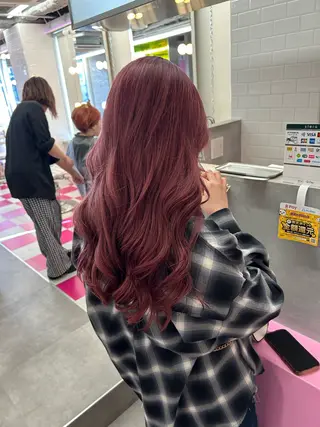 ロング カラー ELU.☁️ ARIのヘアスタイル