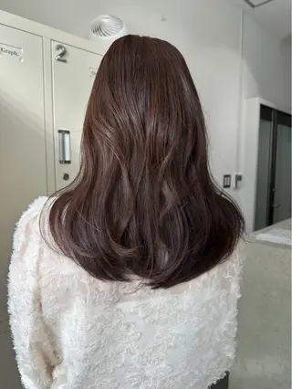 ミディアム カラー 🪼AYUKA🍄 モデルさん大募集‼️のヘアスタイル