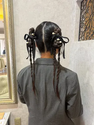 ヘアアレンジ 星田 美海のヘアスタイル