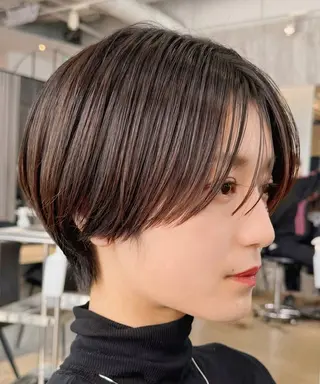 ショート nana🫧池袋/似 合わせカット/パーマのヘアスタイル
