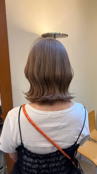 ミディアム MOOD 四日市駅 美容室のヘアスタイル
