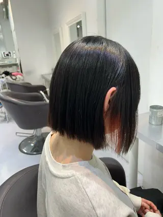 ショート tatsuya新宿 縮毛矯正/髪質改善のヘアスタイル
