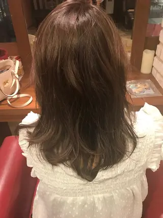 ミディアム 銀座フリーランススタ イリストMIYUKIのヘアスタイル