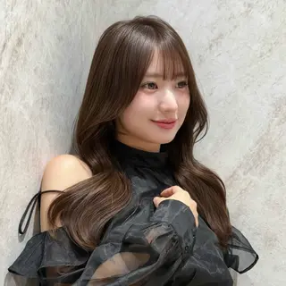 ロング カラー 透明感カラー🌟 縮毛矯正Kokiのヘアスタイル