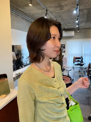 ショート みやけ ひなのヘアスタイル