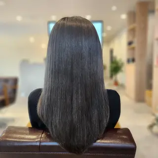 セミロング カラー シールエクステ🎀 ホシノ🕒ユウカのヘアスタイル