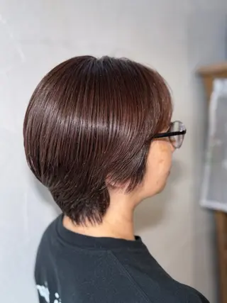 ショート カラー くどう みずきのヘアスタイル