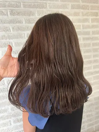 ロング カラー 北岡 慶子 大宮駅西口徒歩3分のヘアスタイル