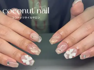 ネイル 神田 ココナッツのネイルデザイン