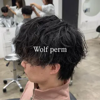 パーマ メンズ メンズ特化美容師 ◆ルナのヘアスタイル