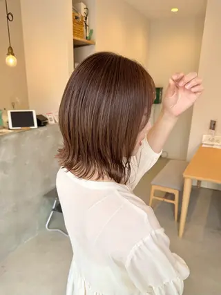 ミディアム カラー サイトウ ヒトミ 【メイヘア】のヘアスタイル