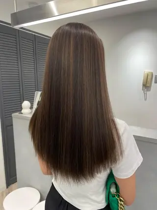 ロング ♡似合わせ ♡ハイトーン♡のヘアスタイル