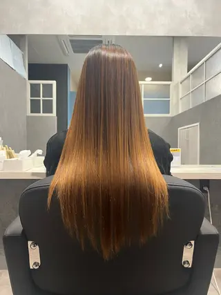 ロング 加藤 碧唯のヘアスタイル