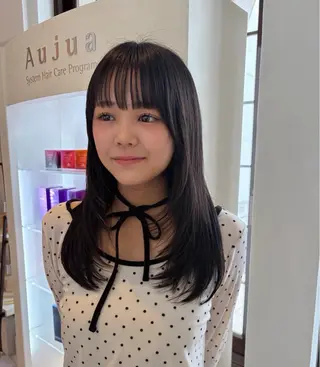 ロング 藤原 蓮のヘアスタイル