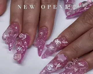 ネイル 長さだし/持ち込み 2me心斎橋moeaのネイルデザイン