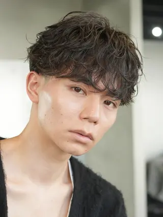 ショート パーマ メンズ fifth_ 海空 mikuのヘアスタイル