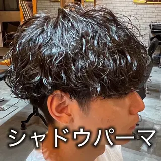 ショート パーマ メンズ ツイスパ特化 TOSHIYAのヘアスタイル