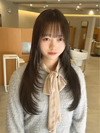 ロング カラー MISATO THIRD SHOPのヘアスタイル