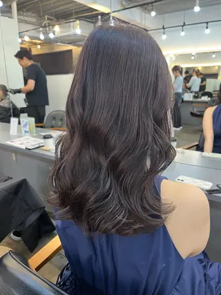 セミロング カラー 🌛ダブルカラー 🌜SAYAKAのヘアスタイル