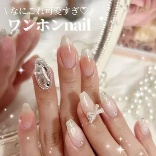 ネイル 【岐阜💅🏻】 オトナ可愛い🤍🪄のネイルデザイン