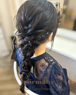 ヘアアレンジ SEURA. KISAのマツエク・マツパデザイン