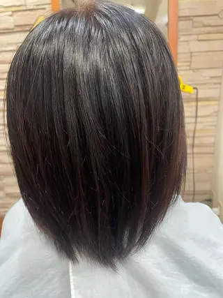 ミディアム カラー 浅岡 昭汰のヘアスタイル