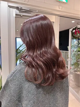 カラー 💜🦋AIRI /パーマ🦋💜のヘアスタイル