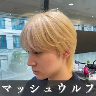 メンズ 🪶フェザーパーマ& 縦落ちパーマ/かずまのヘアスタイル