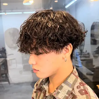 パーマ メンズ 🔥メンズ特化🔥 永瀬椋のヘアスタイル