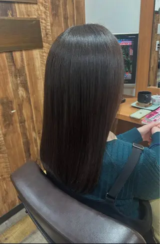 セミロング 田中 来実のヘアスタイル