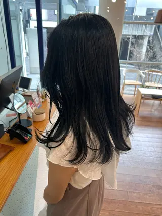 カラー かがやしづ ⭐️カラーモデルのヘアスタイル