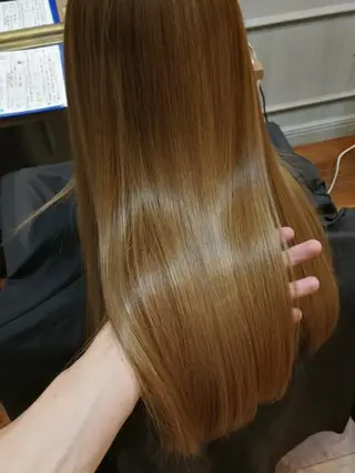 ロング メンズ縮毛矯正✂ 髪質改善✄金井雄司のヘアスタイル