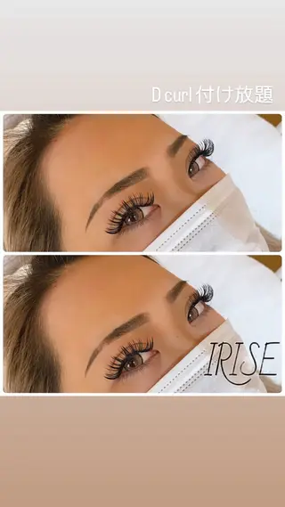 マツエク・マツパ salon de iriseのマツエク・マツパデザイン