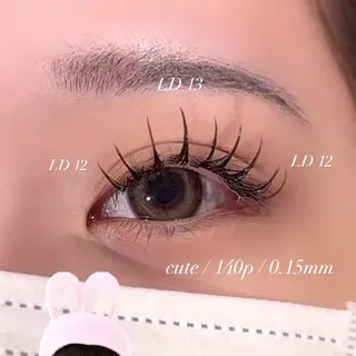 マツエク・マツパ モテhair♡.* ﾏﾂｴｸ/さくら🍨のマツエク・マツパデザイン