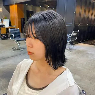 カラー 透明感カラー🌿 グレージュ🐺陽介のヘアスタイル