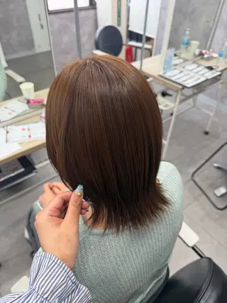 ミディアム カラー Riko🐰💗/ モテ艶髪《本厚木》のヘアスタイル