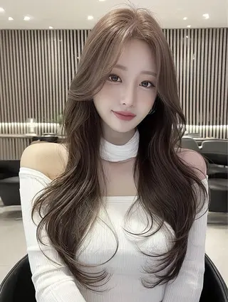 セミロング 🐝みつのぶ ／モデル募集中のヘアスタイル