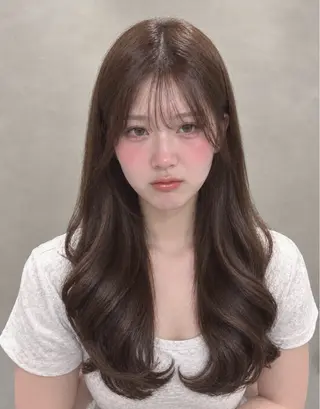 ロング カラー 上品♡ブラウン💎 アレンジ🩰Rimiのヘアスタイル