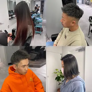 カラー パーマ メンズ 個室サロンKAITO メンズ特化美容師のヘアスタイル