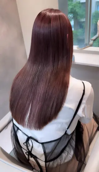 ロング Rita/髪質改善/ ブリーチなしWカラーのヘアスタイル