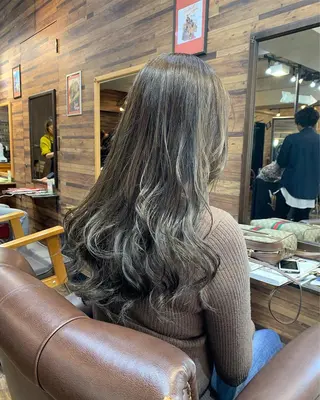 ロング 川名 充✂️のヘアスタイル