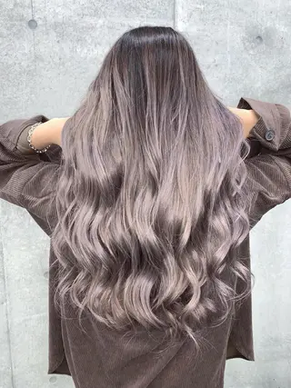 ロング 山田 絵里菜のヘアスタイル