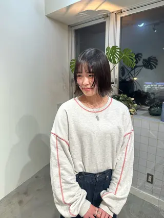 ショート 似合わせレイヤー/ 福井優音のヘアスタイル