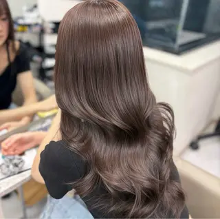 ロング カラー 透明感×ダブルカラ ーHarusa🎀のヘアスタイル